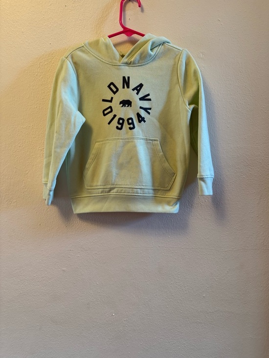 Old Navy Other - Old Navy Kids Pullover Hoodie Light Green with Kangaroo Pocket Unisex 4T